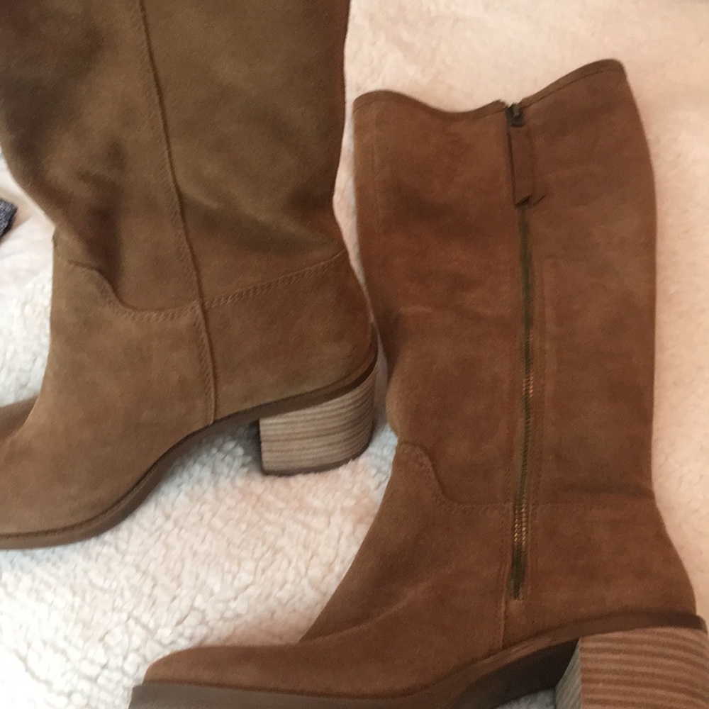 Lucky Brand Knee High Suede Boots